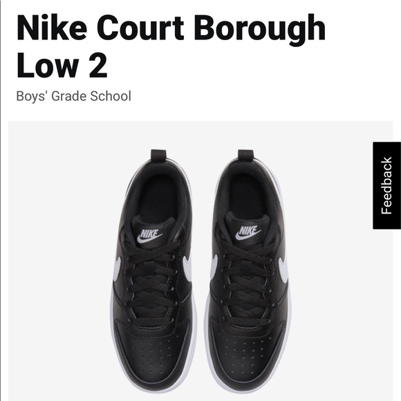 Nike Court Borough Low 2 Boys Youth Size 7 - Picture 15 of 15